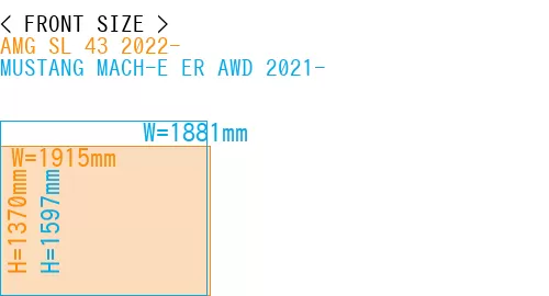 #AMG SL 43 2022- + MUSTANG MACH-E ER AWD 2021-